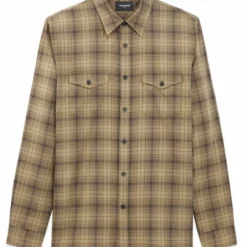 The Kooples COL CLASSIQUE À CARREAUX - Camicia - Brown, Uomo 14 The Kooples COL CLASSIQUE À CARREAUX - Camicia - Brown, Uomo -Vendite The Kooples 96a9399ff59546498d1ccb55f8f6bc0a