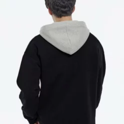 The Kooples CAPUCHE - Felpa Con Zip - Black Grey, Uomo -Vendite The Kooples 97079bc806c844c39e9e885ae7106cb7