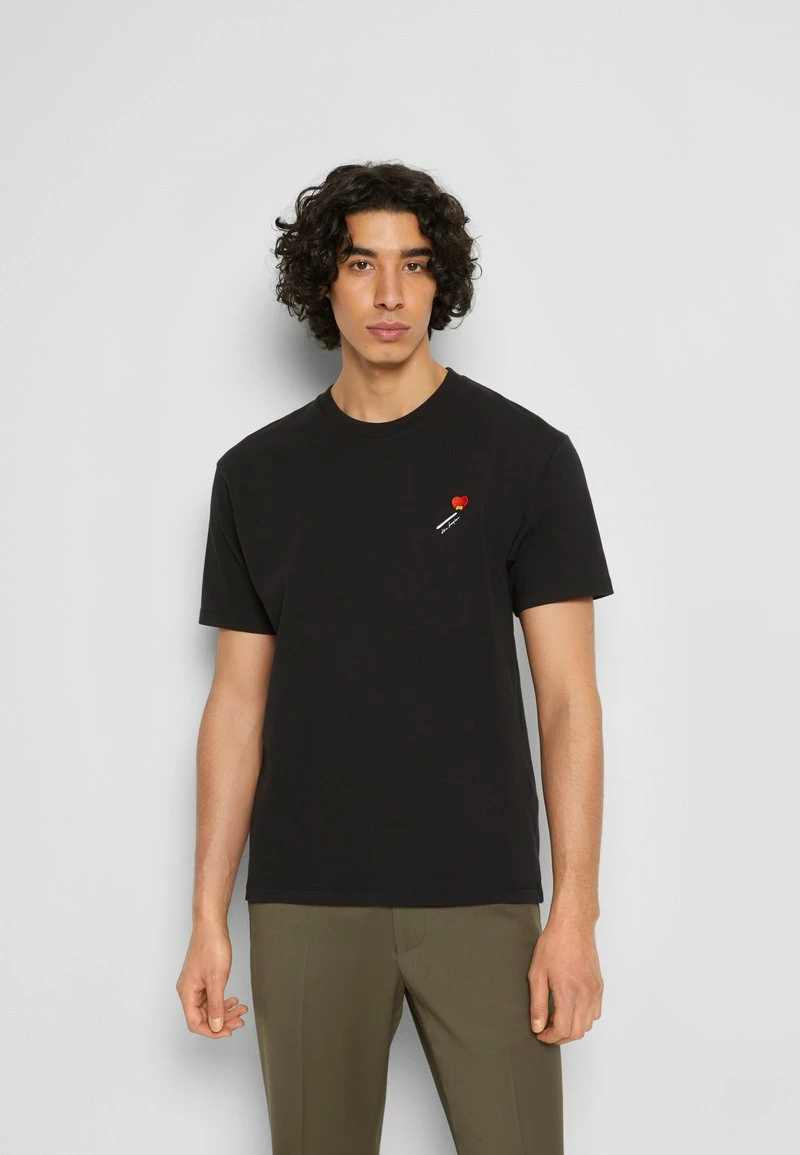 The Kooples T-shirt Con Stampa - Black, Uomo 5 The Kooples T-shirt Con Stampa - Black, Uomo - immagine 3