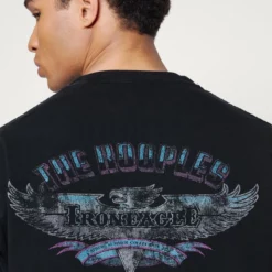 The Kooples Uomo Felpa - Black Washed -Vendite The Kooples 98c4f66275534a78bb65810723f21f76