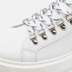 The Kooples CHAUSSURES - Sneakers Basse - White/black, Uomo -Vendite The Kooples 99394a13eeb64c4d8a82816232be7d85