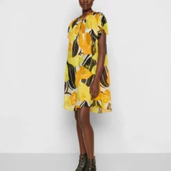 The Kooples ROBE LONGUE MANCHES COURTESEN IMPRIME HIBISCUS - Vestito Elegante - Yellow, Donna 13 The Kooples ROBE LONGUE MANCHES COURTESEN IMPRIME HIBISCUS - Vestito Elegante - Yellow, Donna -Vendite The Kooples 9955ddad8b6d4e4c87b9fd7657c692bf