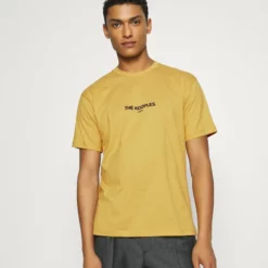 The Kooples T-shirt Con Stampa - Yellow, Uomo