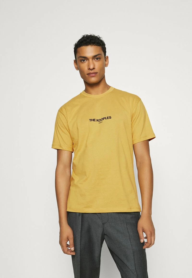 The Kooples T-shirt Con Stampa - Yellow, Uomo 3 The Kooples T-shirt Con Stampa - Yellow, Uomo
