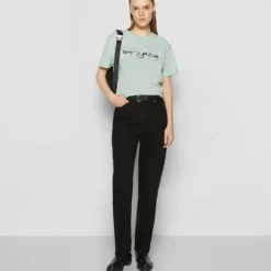The Kooples MANCHES COURTES WHAT IS - T-shirt Con Stampa - Gris Bleu, Donna -Vendite The Kooples 9b4b4922e20a4546ab2af749156b6812
