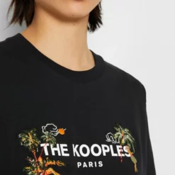 The Kooples MANCHES COURTES - T-shirt Con Stampa - Black, Donna 15 The Kooples MANCHES COURTES - T-shirt Con Stampa - Black, Donna -Vendite The Kooples 9c297be210ea4117908bdc53c58b3506