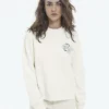 The Kooples Felpa - Ecru, Donna -Vendite The Kooples 9d00dd32adc742fcaae2b970f739cc34