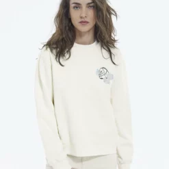 The Kooples Felpa - Ecru, Donna