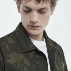 The Kooples Giacca Leggera - Kaki, Uomo -Vendite The Kooples 9d2ef24d73a14fb5a0dad77b08c23ccf