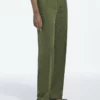 The Kooples Donna PANTALON - Pantaloni - Kaki -Vendite The Kooples 9dc280e807ac42c9941f06ddb1cea9c2