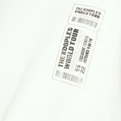 The Kooples T-shirt Con Stampa - Ecru, Donna -Vendite The Kooples 9e8990d8b36d4cb190d3d70ff637ebdd