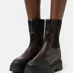 The Kooples Donna SHOES - Stivaletti Con Plateau - Brown