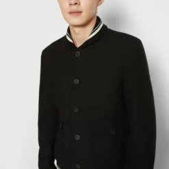 The Kooples BLOUSON - Giubbotto Bomber - Black, Uomo -Vendite The Kooples a10f92f19d6840098f551e14808cd078