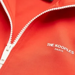 The Kooples Donna Felpa Con Zip - Red -Vendite The Kooples a201a2055eaf4471aae6bae311f9ee94