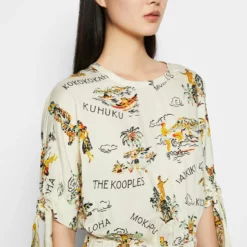 The Kooples ROBE MANCHES MI LONGUES COURTE - Vestito Estivo - White, Donna -Vendite The Kooples a3874d8d86c0410f9127d351070b8d8d