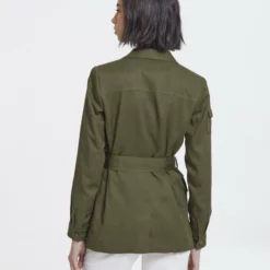 The Kooples Donna Cappotto Corto - Kaki -Vendite The Kooples a3efc873015a4509a8bcde275b84d88b