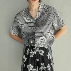 The Kooples Uomo Shorts - Black/white -Vendite The Kooples a444a49578b0474faf0cbfc34e915c04