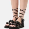 The Kooples AVEC LACETS - Sandali Con Plateau - Black, Donna -Vendite The Kooples a4ce0d8c43d74a5e8fc7553afa1af395