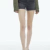 The Kooples Shorts Di Jeans - Black Washed, Donna -Vendite The Kooples a64d6100330047b98ade5ce4accdbd94
