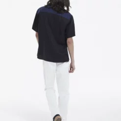 The Kooples Uomo CHEMISE CHIC - Camicia - Black Blue -Vendite The Kooples a6a8d3d97efc4aeaabdee4961f372fbe