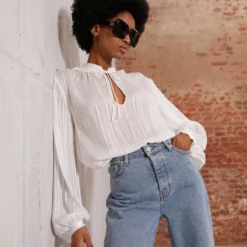 The Kooples Donna Camicetta - White