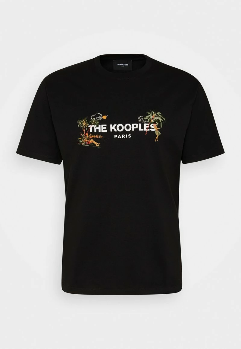 The Kooples Uomo T-shirt Con Stampa - Black 4 The Kooples Uomo T-shirt Con Stampa - Black - immagine 2