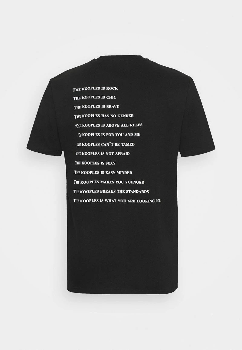 The Kooples WEISSES KÖRPERBETONTES T-SHIRT MIT LOG - T-shirt Con Stampa - Black, Uomo 9 The Kooples WEISSES KÖRPERBETONTES T-SHIRT MIT LOG - T-shirt Con Stampa - Black, Uomo - immagine 7