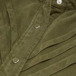 The Kooples Donna COL ROND À DÉTAILS DE VOLANTS - Camicetta - Olive Kaki -Vendite The Kooples a9289e3715fd4488bcabf3f03a181a9c