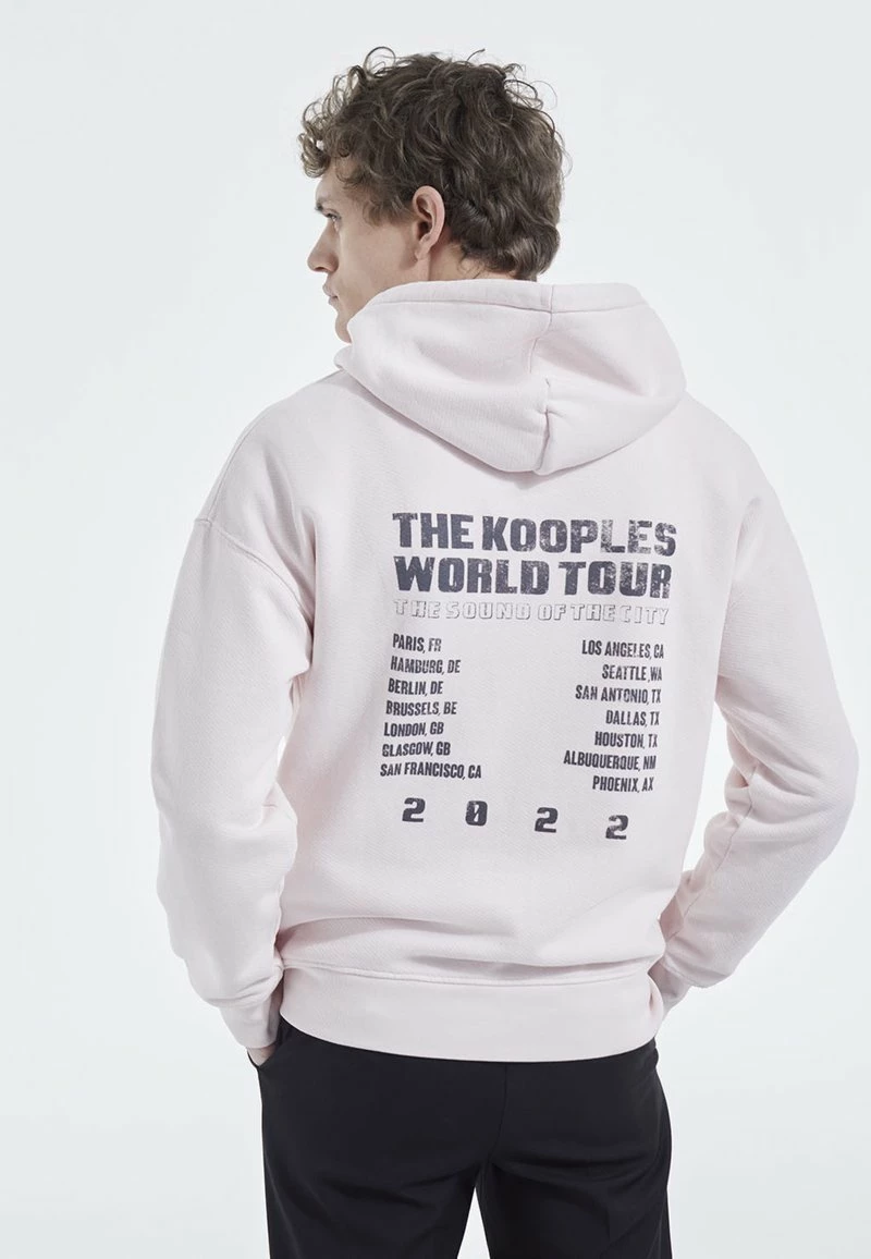 The Kooples Felpa Con Cappuccio - Pink, Uomo 5 The Kooples Felpa Con Cappuccio - Pink, Uomo - immagine 3