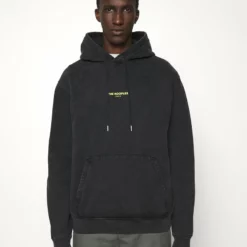 The Kooples Uomo Felpa - Black Washed