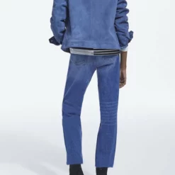 The Kooples Giacca Di Pelle - Blue, Donna -Vendite The Kooples ab60b665049b4bb5b1029c024991dd10