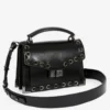 The Kooples SAC SMALL EMILY EN CUIR À ŒILLETS - Borsa A Mano - Black, Donna -Vendite The Kooples abab17385c244cb58794af7ed5971c8c
