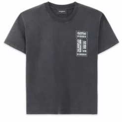The Kooples T-shirt Con Stampa - Black Washed, Donna -Vendite The Kooples abc75909d2004c9384990389cb8d4358