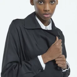 The Kooples Donna TRENCH - Trench - Black 12 The Kooples Donna TRENCH - Trench - Black -Vendite The Kooples abe2b1f4fef64ef39ad60abb4218408f