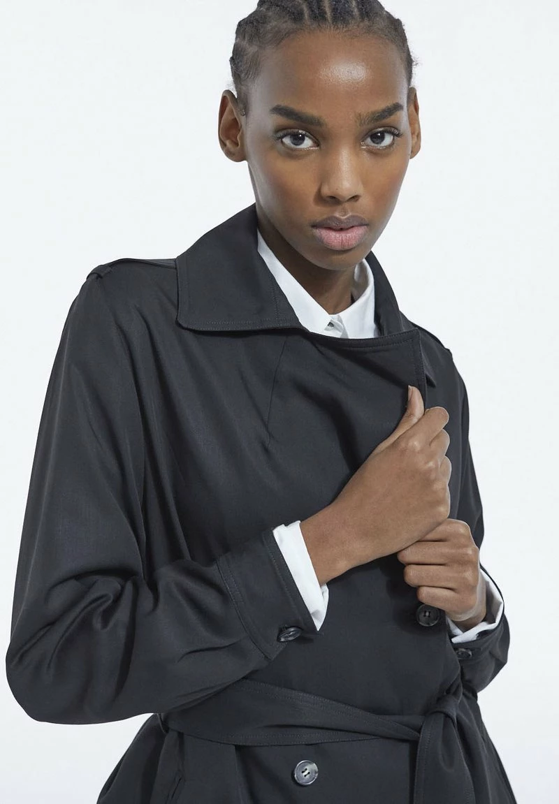 The Kooples Donna TRENCH - Trench - Black 6 The Kooples Donna TRENCH - Trench - Black - immagine 4