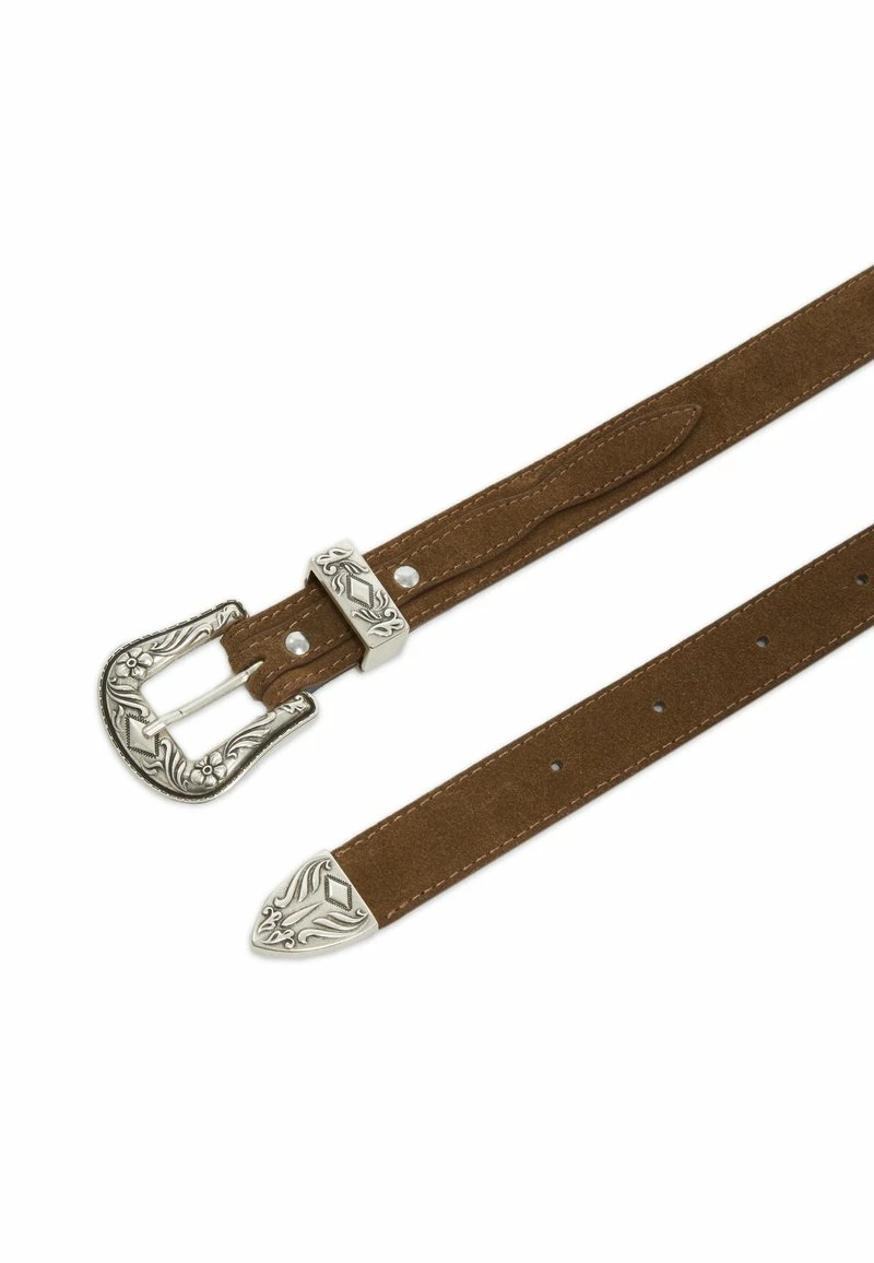 The Kooples À BOUCLE WESTERN SIMPLE - Cintura - Brown, Uomo 5 The Kooples À BOUCLE WESTERN SIMPLE - Cintura - Brown, Uomo - immagine 3