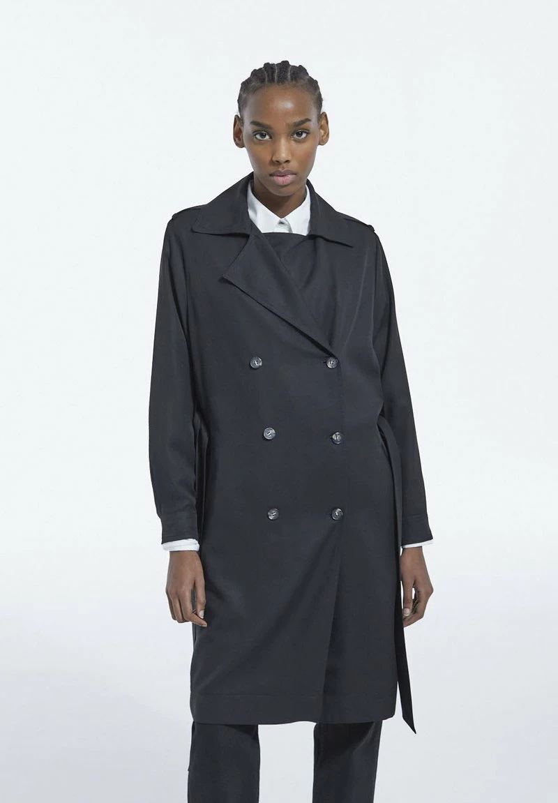 The Kooples Donna TRENCH - Trench - Black 3 The Kooples Donna TRENCH - Trench - Black