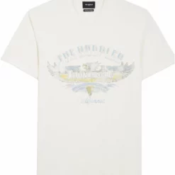 The Kooples T-shirt Con Stampa - Ecru, Uomo