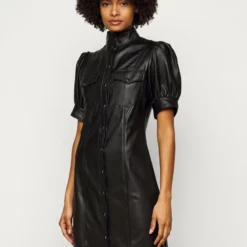 The Kooples DRESS - Abito A Camicia - Black, Donna