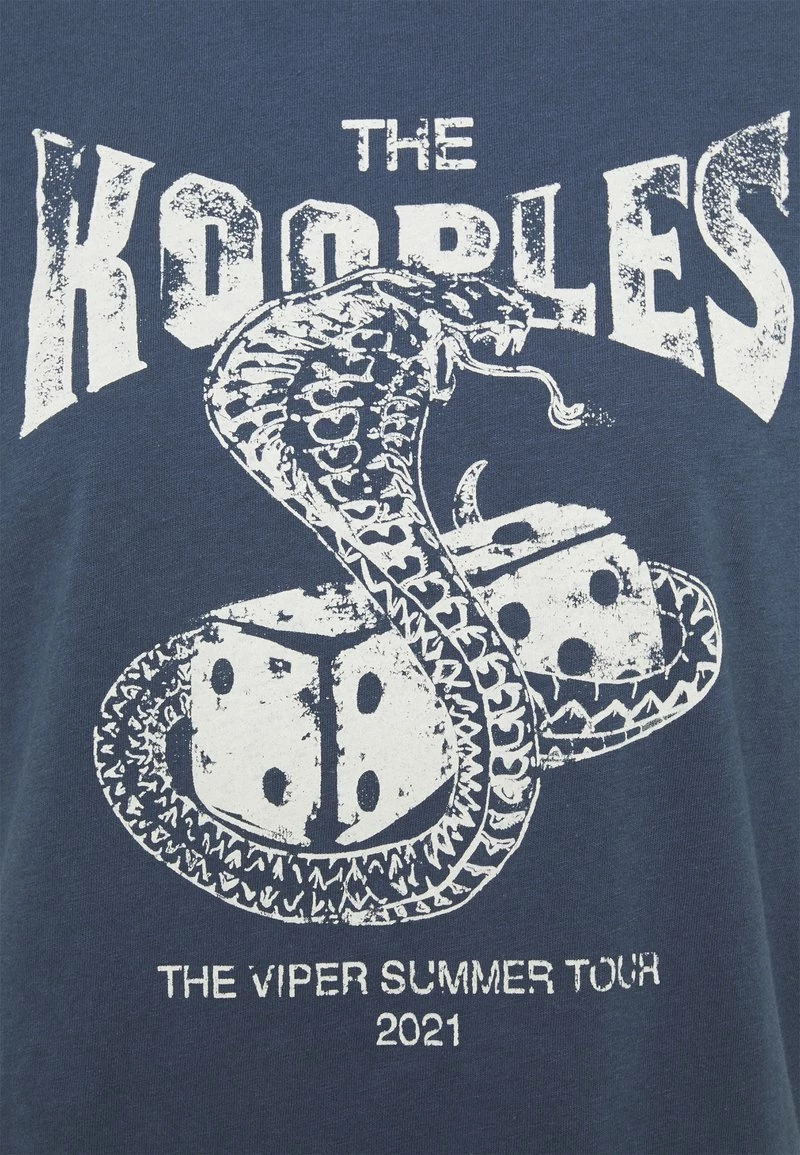 The Kooples T-shirt Con Stampa - Dark Blue, Donna 5 The Kooples T-shirt Con Stampa - Dark Blue, Donna - immagine 3