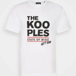 The Kooples T-shirt Con Stampa - White, Uomo -Vendite The Kooples b1d09876f6134a709ff9fb4b61bbf5c9