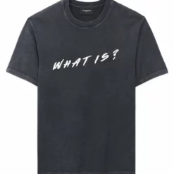 The Kooples Uomo WHAT IS - T-shirt Con Stampa - Black Washed -Vendite The Kooples b21f0518f54649f1a01ac12ab9b0b94a