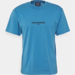 The Kooples T-shirt Con Stampa - Blue, Uomo 12 The Kooples T-shirt Con Stampa - Blue, Uomo -Vendite The Kooples b414f5bb7bb54216ae7c47ae341dadca
