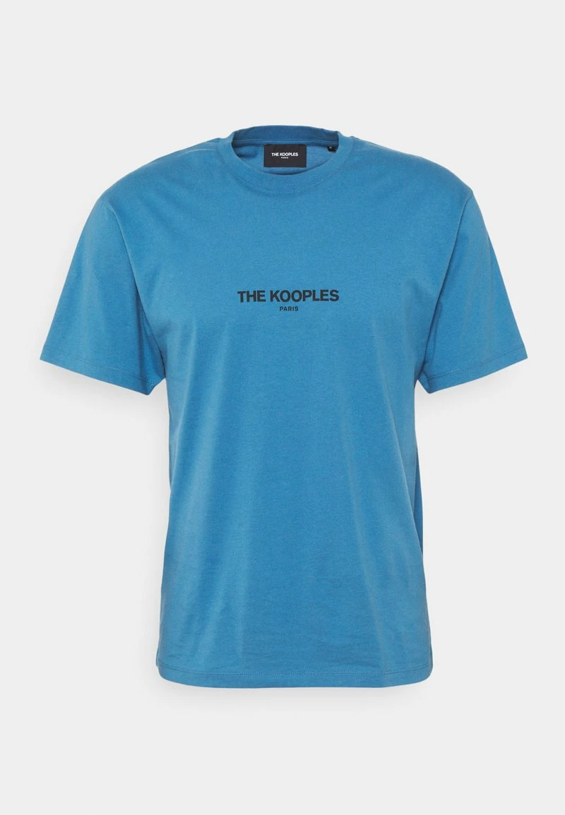 The Kooples T-shirt Con Stampa - Blue, Uomo 7 The Kooples T-shirt Con Stampa - Blue, Uomo - immagine 5