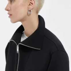 The Kooples Felpa - Black, Donna 14 The Kooples Felpa - Black, Donna -Vendite The Kooples b5423e56f9584ec0be8d64250e99c00d