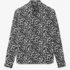 The Kooples Camicia - Black White, Uomo -Vendite The Kooples b639322173b9480ea0469122ee462f77