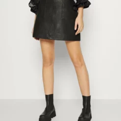 The Kooples Donna SKIRT - Minigonna - Black