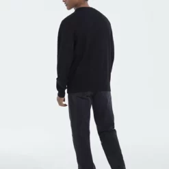 The Kooples TRIPLE BANDE PULL - Maglione - Black, Uomo -Vendite The Kooples b86fc28c4ed44abc8fbffbc1a7fbbcc9