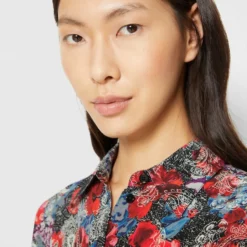 The Kooples CHEMISE DROITE A MANCHES LONGUESEN IMPRIME - Camicia - Red, Donna 15 The Kooples CHEMISE DROITE A MANCHES LONGUESEN IMPRIME - Camicia - Red, Donna -Vendite The Kooples b89c4e2ed5c1466baf9c76b103e4333e