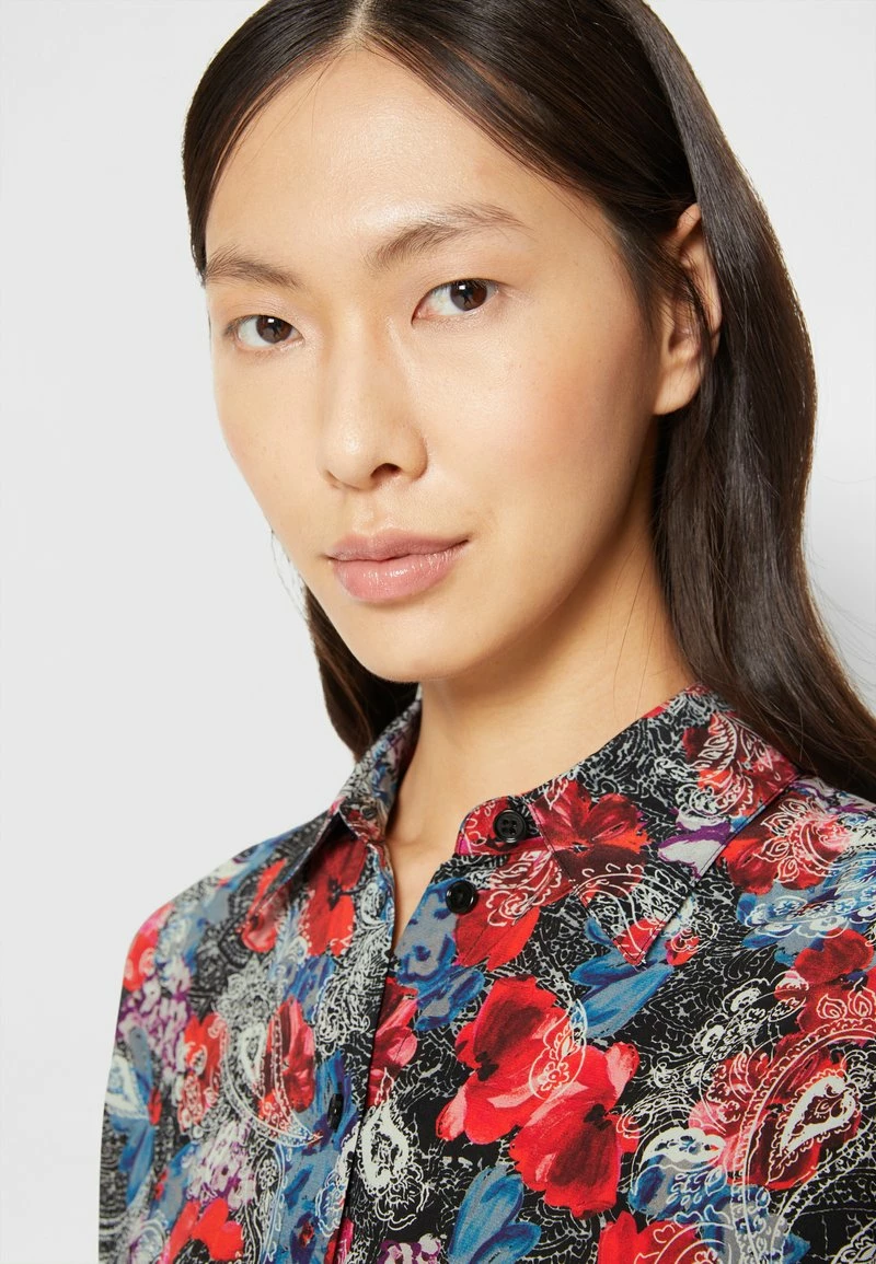 The Kooples CHEMISE DROITE A MANCHES LONGUESEN IMPRIME - Camicia - Red, Donna 9 The Kooples CHEMISE DROITE A MANCHES LONGUESEN IMPRIME - Camicia - Red, Donna - immagine 7